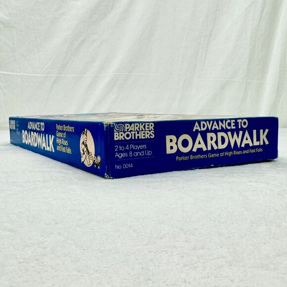 Vintage 1985 Advance To Boardwalk Board Game Parker Brothers 100% Complete - Picture 10 of 11